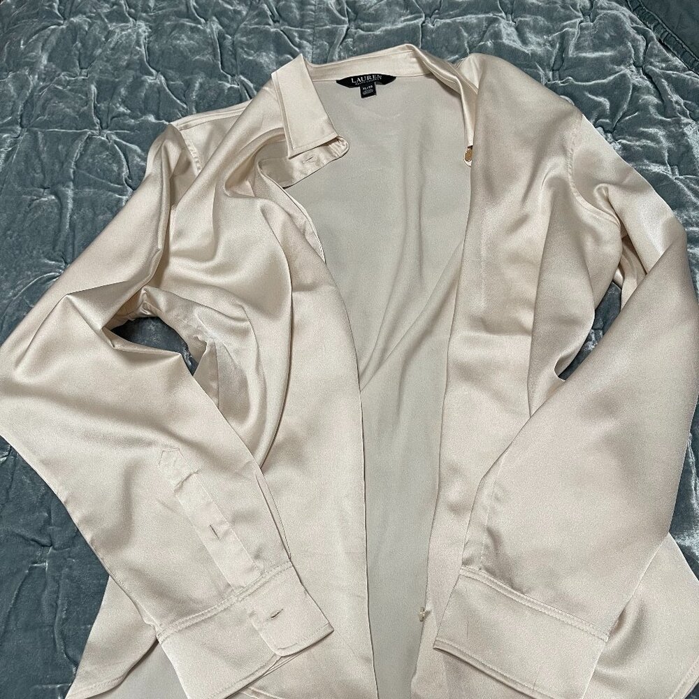 Lauren Ralph Lauren Satin Blouse